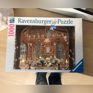 Ravensburger Sanctuary of Knowledge Randal Spangler 1000 Piece Puzzle